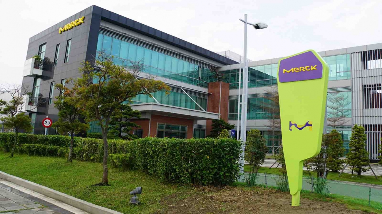 高雄路竹默克半導體新廠