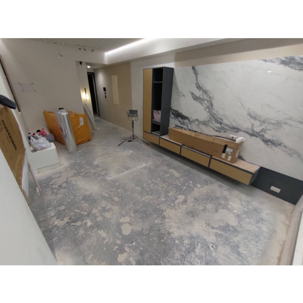 施工前客廳玄關