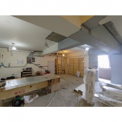 天花板+牆壁-施工前